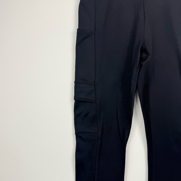 Pink Active Black High Rise Pocket Leggings Size S Athletic Workout Yoga Pants - Picture 3 of 8